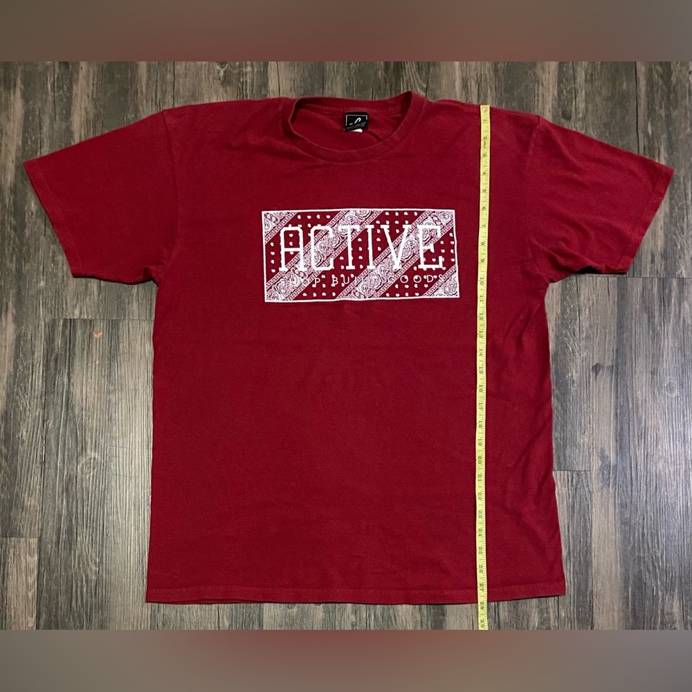 Active Ride Shop Red T-Shirt SIZE LARGE